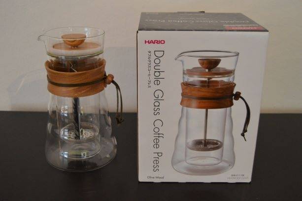 Hario double glass coffee press